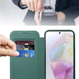 Чохол-книжка для Samsung Galaxy A56, RFID Wallet MagSafe CamShield, зелений