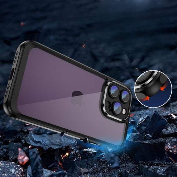 Чехол для iPhone 15 Pro, ERBORD Impact Guard, черный