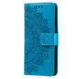 Откидной чехол для Samsung Galaxy A35 5G, Mandala, синий
