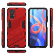 Чехол для Xiaomi Redmi Note 11/11S, Military kickstand, синий