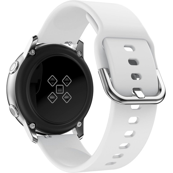 Силиконовый ремешок 20mm, White