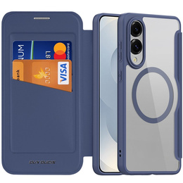 Чехол Dux Ducis до Samsung Galaxy S25 Edge, Skin X Pro, MagSafe, темно-синий