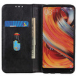 Чехол до OnePlus 12 5G, Wallet Litchi Leather, чёрный
