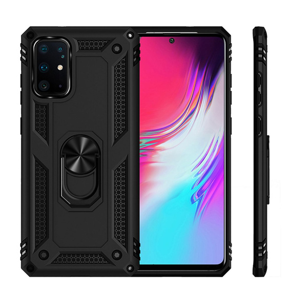 Броньований Чoхол до Samsung Galaxy S10 Lite, Nox Case Ring, чорний