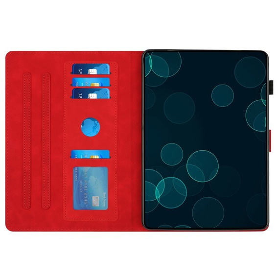 Чехол для Lenovo Tab M10 Plus 10.6 Gen 3 TB-125F TB-128F, Classic, с местом для стилуса, красный