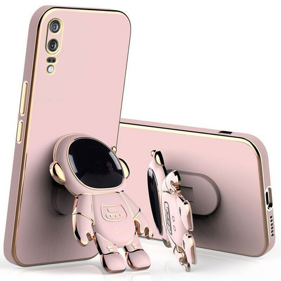 Чoхол до Huawei P20, Astronaut, рожевий