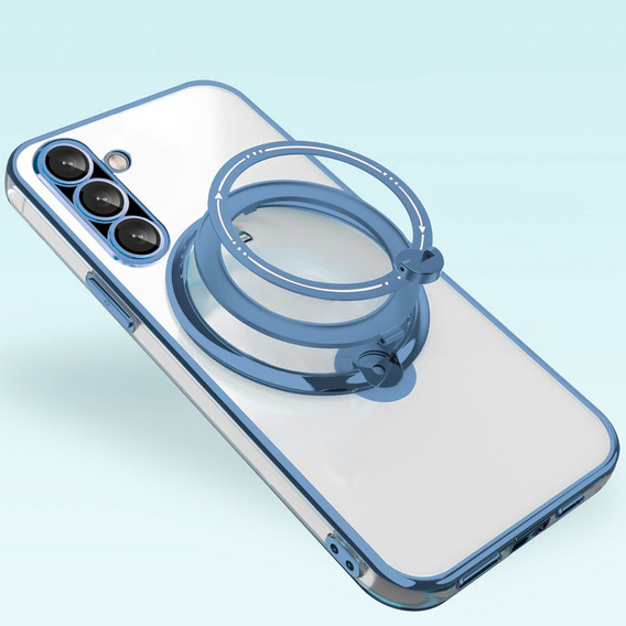 Магнитный чехол для Samsung Galaxy A36 5G, для MagSafe, синий