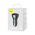 Baseus Автомобільний зарядний пристрій  2-Port USB i USB Type-C PD40W/QC3.0 - Grey