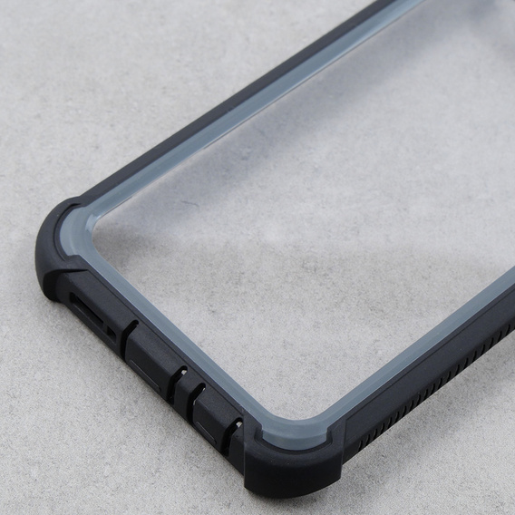 Чoхол до Samsung Galaxy S10 Plus, Dexnor Full Body Rugged, прозорий / чорний
