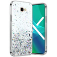 Чoхол до Samsung Galaxy J4 Plus, Glittery, прозорий