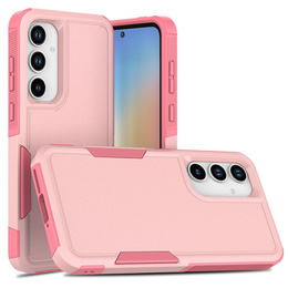 Бронированный чехол для Samsung Galaxy A56 5G, Dual Shockproof, розовый