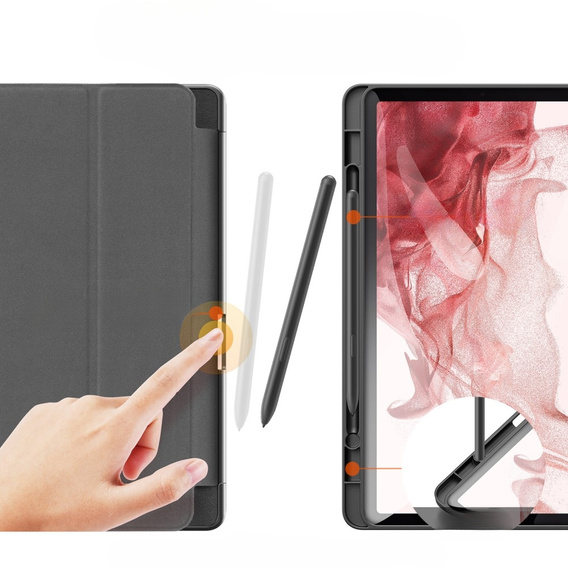 Чохол для Samsung Galaxy Tab S9 11", Dux Ducis Domo, чорний