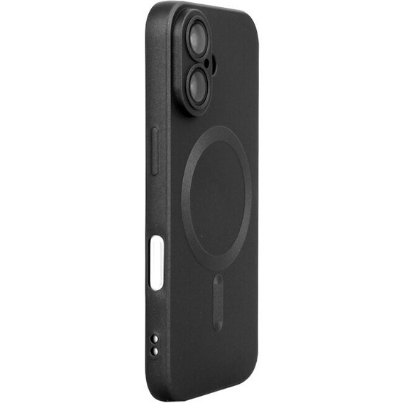 Чехол для iPhone 16 Plus, ColorMag, для MagSafe, чёрный