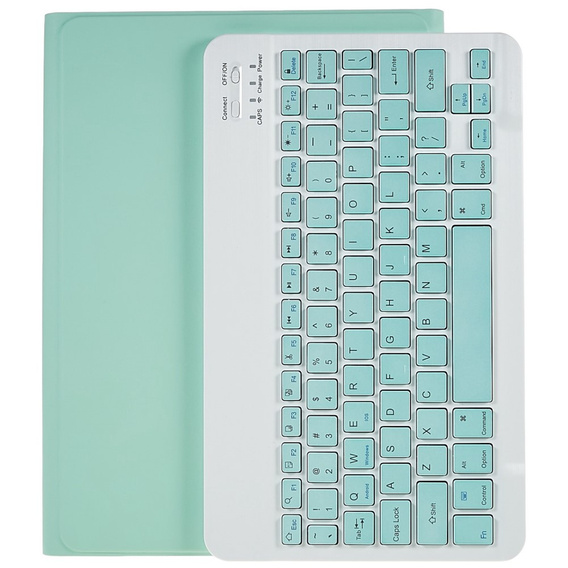 Чохол + клавіатура Samsung Galaxy Tab S7 T870/T875 / S8, Pen Slot, зелений