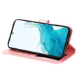 Чохол-книжка для Samsung Galaxy A54 5G, Mandala Flower, рожевий rose gold