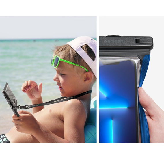 SPIGEN A601 Универсальный водонепроницаемый корпус - Black