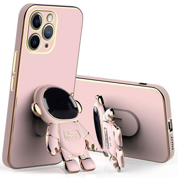 Чехол до iPhone 13 Pro Max, Astronaut, розовый