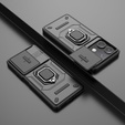 Чохол для Xiaomi Redmi Note 13 5G, KickStand Camera Lens, чорний