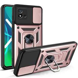 Чехол NOX Camera Slide Realme C11 2021, CamShield Slide, розовый rose gold
