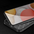 Чoхол до Samsung Galaxy S23 FE, Carbon Gel, чорний