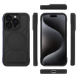 Чехол для iPhone 15 Pro Max, ERBORD Armor Mag, чёрный