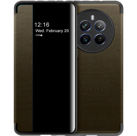 Чохол-накладка для Realme 12 Pro 5G / 12 Pro+ 5G, Side View, коричневий