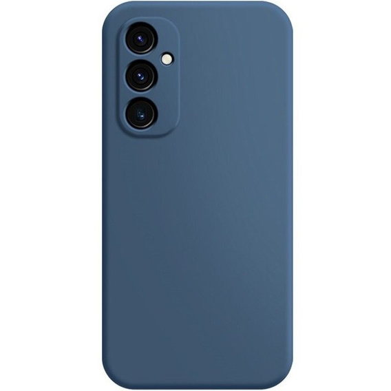 Чехол до Samsung Galaxy A55 5G, Silicone Lite, тёмно-синий
