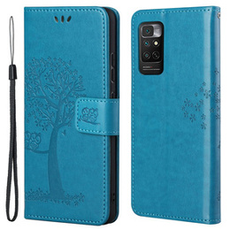 Чoхол Wallet до Xiaomi Redmi Note 11/11S, Owl Tree, Blue