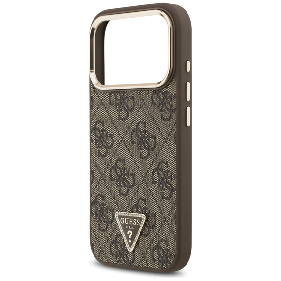 Чехол Guess 4G Triangle Logo MagSafe для iPhone 17 Pro