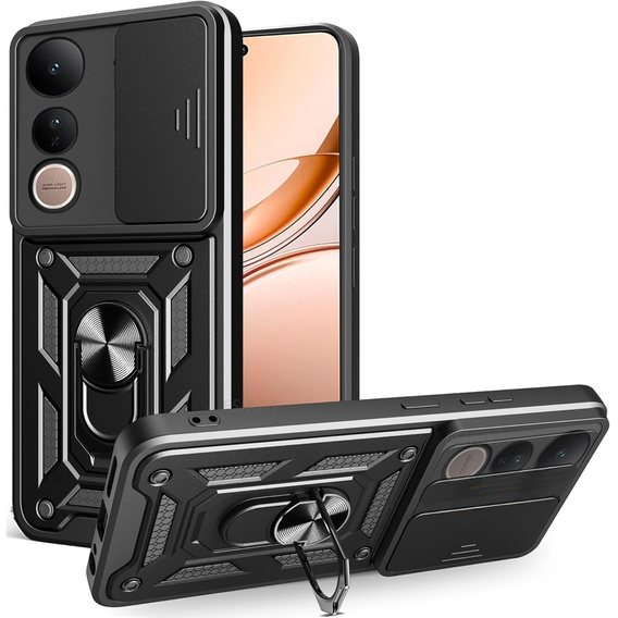 Чохол NOX Camera Slide Vivo V50 Lite 4G / 5G, CamShield Slide, чорний