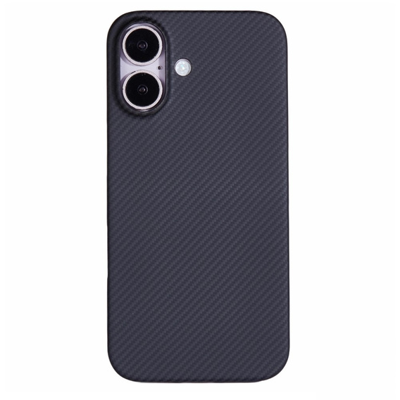 Чохол для iPhone 16, Aramid Fiber Cover, чорний