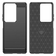 Чехол до Oppo A79 5G, Carbon, чёрный
