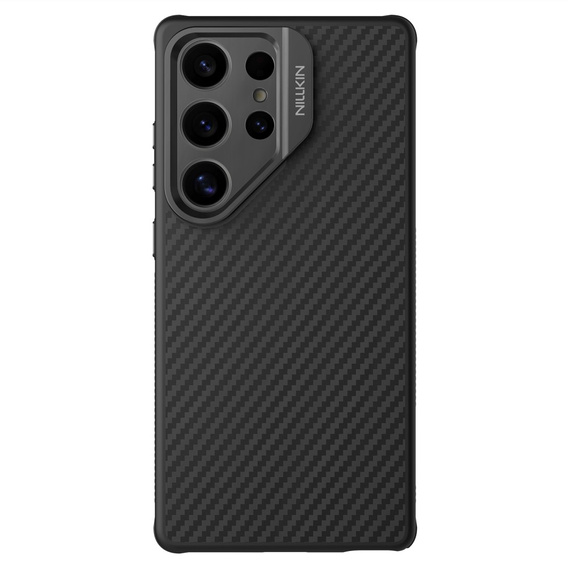 Чехол для Samsung Galaxy S25 Ultra, бронированный Nillkin, Carboprof Case, для Magsafe, чёрный