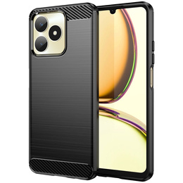 Чехол до Realme C51, Carbon, чёрный