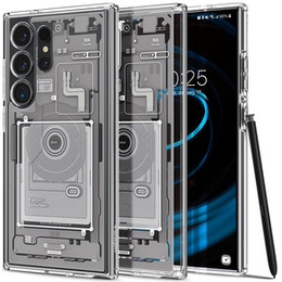 Чехол Spigen до Samsung Galaxy S23 Ultra, Ultra Hybrid, прозрачный