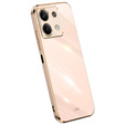 Чохол для Xiaomi Redmi Note 13 5G, Glamour CamShield, рожевий
