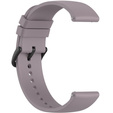 Силиконовый ремешок 20mm, Violet/Black Buckle