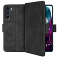 Откидной чехол для Motorola Moto G200 5G/Edge S30, Card Slot, чёрный