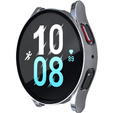 Силиконовый футляр со встроенным защитным стеклом до Galaxy Watch5 40mm, Silver