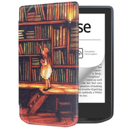 Чохол для PocketBook Verse / Verse Pro, Smartcase, Library girl