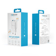 Зарядний пристрій Forcell 65W GaN 2x USB C 1x USB A , White