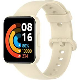 Силиконовый ремешок для Xiaomi Redmi Watch 2 Lite, Ivory