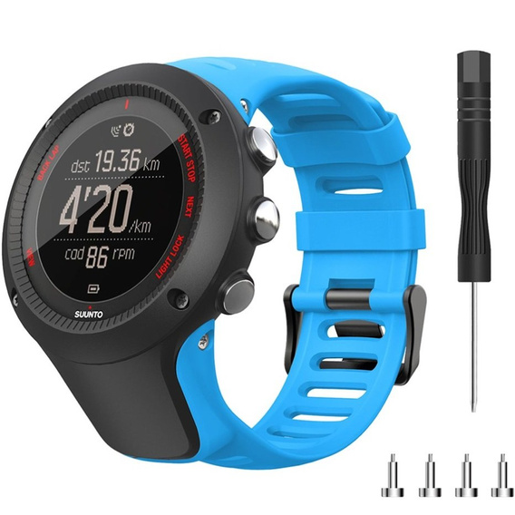 Силиконовый ремешок для Suunto 1/2/3/2S/2R/3P/3S/3R, Blue
