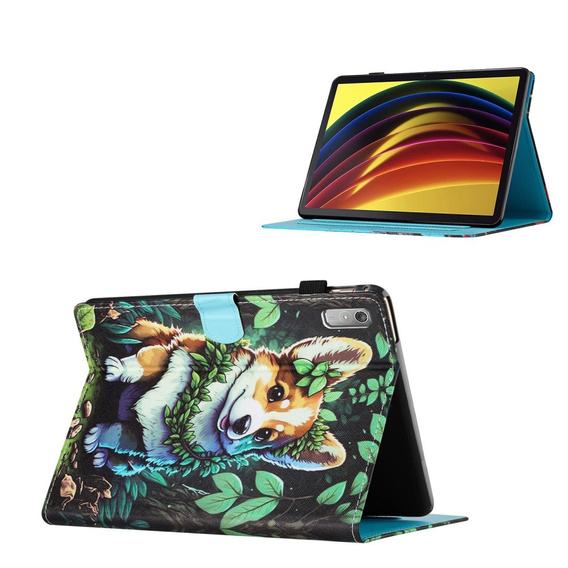 Чехол до Lenovo Tab P11 Gen 2, corgi dog