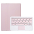 Чехол + клавиатура Xiaomi Redmi Pad SE 11", TouchPad, розовый