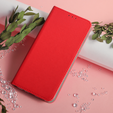 Чохол для Oppo Reno 11F 5G, Smart Magnet, червоний + скло 9H