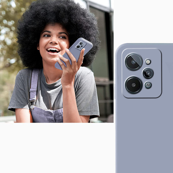 Чехол до Realme C31, Silicone Lite, лавандовый