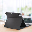 Чехол + клавиатура Apple iPad Pro 13" 7 gen. 2024, Dux Ducis TouchPad Leather Pen Slot, чёрный