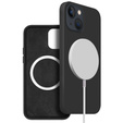 Чoхол до iPhone 14, Silicone MagSafe, чорний