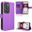 Откидной чехол для Oppo Reno 12 Pro, Wallet Smart Magnet, фиолетовый